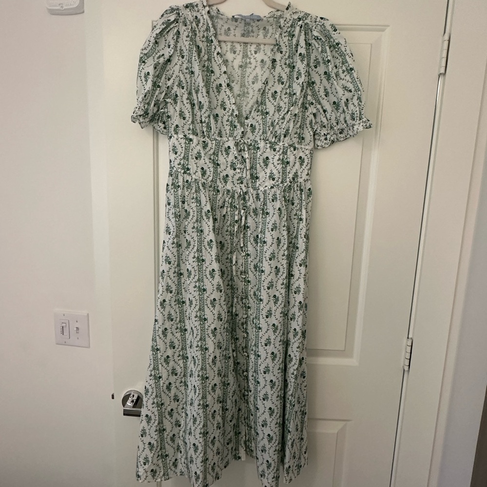Hill House Home Green Vine dress